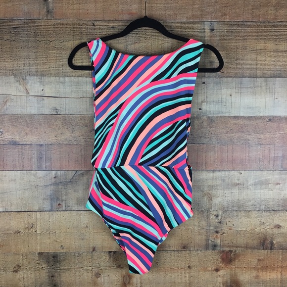 aerie striped one piece